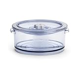 Magic Vac, Contenitore Sottovuoto per Alimenti Executive, con Coperchio e Manici, per Conservazione, Cottura Sottovuoto e Marinatura, Lavabile in Lavastoviglie, Capacità 1.5 L, BPA-Free, Made in Italy