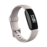 Fitbit Inspire 2 Health & Fitness Tracker with a Free 1-Year Fitbit Premium Trial, 24/7 Heart Rate & up to 10 Days Battery, Lunar White