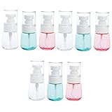 FRCOLOR 3 Set Di Flaconi Spray Per Profumo Da 30 Ml Con Doppia Guarnizione Flaconi Per Dispenser Dacqua Vuoti in Plastica 3 Pezzi*3