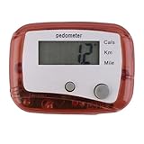 Contapassi portatile – Mini pedometro da passeggio accurato, monitoraggio delle miglia e chilometri con funzione di trasporto facile da trasportare, compagno di allenamento fitness per esercizi