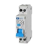 ELEKTRONOVA Interruttore Magnetotermico differenziale 1P+N 25A 4.5kA 30mA – 1 Moduli DIN – 220V