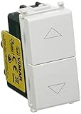 Vimar 0R14062 Plana Due Pulsanti interbloccati con frecce direzionali 1P NO + 1P NO 10 A 250 V~ Bianco