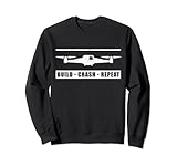 - Build Crash Repeat - Divertente quadricottero drone Felpa