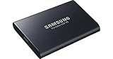 Samsung Memorie T5 da 1 TB, USB 3.1 Gen 2, SSD Esterno Portatile, Nero (MU-PA1T0B)