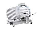 RGV Affettatrice New Lusso 300 ES DOM - Lama Ø300mm, Affettatrice Motore Ventilato 180W, Affilatorio Fisso, Spessore Regolabile 0–16mm