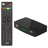 i-ZAP T366 - Decoder Digitale Terrestre 2026 DVB-T2 con Telecomando incluso. Presa HDMI, SCART, USB, ETHERNET