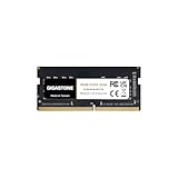 【DDR4 RAM Solo Notebook】GIGASTONE 16GB DDR4 2666MHz (2400MHz or 2133MHz) PC4-21300 (PC4-19200/17000) CL19 1.2V SODIMM 260pin Memoria notebook–Unbuffered Non-ECC, alte prestazioni