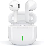 Cuffie Bluetooth, Auricolari Bluetooth 5.3 Wireless, 50 Ore Stereo HiFi Immersivo, Cuffiette In Ear con HD Cancellazione Rumore Mic, IP7 Controlli Tattili Cuffie Senza Fili per iPhone Galaxy Android