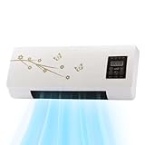 Condizionatore Da Parete, Climatizzatore Con Caldo/freddo E Timer, Termoventilatore A Parete, Raffreddatori D'aria Facilmente Controllabili, Per Camera Letto, Studio