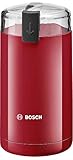 Bosch Macina Caffè e Spezie TSM6A014R, 180 W, 150 g/min, 2 Lame Acciaio Inox, Plastica, Rosso