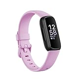 Tracker per fitness e benessere Fitbit Inspire 3 con autonomia fino a 10 giorni e compatibile con Android e Ios, Lilla tenue