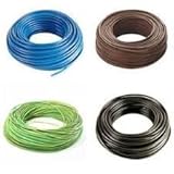 CAVO ELETTRICO UNIPOLARE N07V-K CAVO 1x2,5 mm² ISOLATO CON PVC - 4 MATASSE DA 50 METRI COLORE MARRONE - NERO - BLU - GIALLO VERDE FLESSIBILE