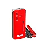 Telwin Drive 1750XC Avviatore Booster Multifunzione 12V per Auto Moto Barche, 1500A + Powerbank Quick Charge e Wireless