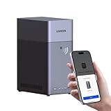 UGREEN NASync DH2300 NAS desktop a 2 alloggiamenti, LAN 1 GbE, 4 GB RAM, connessione NFC One-Touch, album fotografico AI, sistema NAS facile da usare per casa e ufficio (Senza disco)