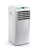 Olimpia Splendid-01921 Dolceclima Compact 10 P- 3-in-1 Climatizzatore Portatile: Raffrescamento,Ventilazione,Deumidificazione,10.000 Btu/H,2.64 Kw,Gas R290,Timer 24h,bianco–per ambienti fino a 80m³