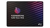 GamerKing Unità SSD 2.5' SATA3 64GB Interno Disco Rigido 1to 512GB 256GB 128GB Ad Alta Prestazioni per Notebook SATA III 6Gb/s Il Desktop (64 GB, 2,5' SATA3)