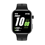 HONOR CHOICE Watch 2i, wearable, Nero, display AMOLED, Chiamate Bluetooth, monitoraggio della salute giornaliero