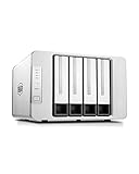 TerraMaster F4-210 4-bay Nas Quad Core 2GB RAM Raid Storage Media Server Personal Cloud Storage (Senza Disco)