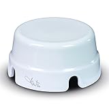 FANTON Scatola di derivazione in ceramica Ø 80 mm colore bianco vintage per impianti stile retrò cassetta rotonda in porcellana 84033