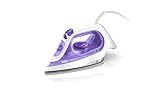 Braun TexStyle3 SI3042VI Ferro da Stiro a Vapore, 5 Anni di Assistenza, Piastra in SuperCeramic, Riscaldamento rapido, Stiratura Verticale, Punta di Precisione, Getto di Vapore 160g/min, Viola