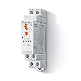 Finder Temporizzatore Luce Scale Tipo 14.71. 3 funzioni impostabili tramite selettore frontale . Dotato di 1 contatto 16 A. Adatto per impianti a 3 e 4 fili