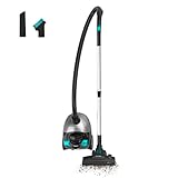 Cecotec Aspirapolvere a Traino con Sacco 2L Conga Powerbag 2000 Compact Plus. 800W, Filtraggio Alta Efficienza, Tubo Telescopico Metallico, Include Accessori per Mobili e Angoli