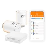 Netatmo Kit di Base Valvole Intelligenti per Termosifoni, Multicolore (Manuale d'Istruzioni solo in lingua Tedesca)