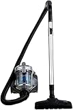 Amazon Basics aspirapolvere cilindrico senza sacchetto 15KC-71EU4, potente per pavimenti duri e tappeti, filtro Hepa, compatto e leggero, 700 W, 1.5 L, Nero/Blu