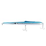 JATSUI Drake 210 Skipping Lure Floating, Needle, Misura, Colore NG Artificiale da Pesca, Bianco/Verde, 210 mm