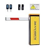 DIEFFEMATIC INGRESSI AUTOMATICI Kit BARRIERA Automatica Stradale Sunny con Asta TELESCOPICA 3-6 MT con LED 24V