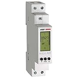 VEMER VE762300 MICRO AST - Interruttore Crepuscolare Astronomico, Temporizzatore con Programmazione tra Tramonto e Alba, Installazione 1 modulo DIN, Bianco