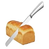 LifHap Coltello per Pane Seghettato,Affettatrice per Pasticceria - Lama da 10 pollici/25 cm,Design in Acciaio Inossidabile in Un Unico Pezzo,Coltelli per Torte per Affettare Pane, Bagel