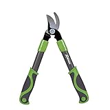 Ribimex PRCB42 Troncarami, 42 cm, Manici Soft Touch, Verde/Grigio