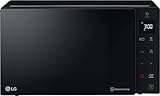 LG MH6535GDS Forno Microonde Smart Inverter con Grill al Quarzo, 25 Litri, 1000 W, Programmi Automatici, Livelli di Potenza Regolabili, Cottura a Vapore - Nero
