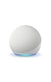 Echo Dot (Ultimo modello) | Altoparlante intelligente Wi-Fi e Bluetooth, suono più potente e dinamico | Bianco ghiaccio, con Accesso Anticipato ad Alexa+