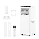 RBFGYIOP Condizionatore d'Aria Portatile 9000 BTU 3-in-1 – Raffreddamento, Deumidificazione, Ventilazione – Silenzioso