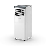 Olimpia Splendid, Dolceclima Slim 10 SWS Wifi, Climatizzatore Portatile 10.000 BTU/h, Slim Design, Classe A, Potenza 2,6 kW, Funzioni Raffrescamento, Deumidificazione, Ventilazione, Wifi Integrato