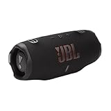 JBL Charge 6 Speaker Bluetooth Portatile Wireless, 24 Ore di Autonomia, Impermeabile IP68, Resistente alla Polvere e Antiurto, Suono JBL Pro con AI Boost, Connessione Multi-Speaker Auracast, Nero