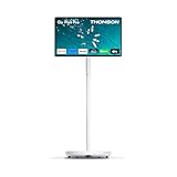 Thomson Go Plus Pro Display Smart Touch 27 Pollici (69 cm) FHD, Android, Controllo Vocale, Hotspot, Fotocamera 5MP, Subwoofer, WiFi 6, Bluetooth, Batteria 4 Ore, Supporto Portatile - 27FE7M45
