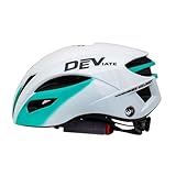 F Fityle Casco da Bici da Uomo, Visiera Staccabile Traspirante, Accessori per Ciclismo su Strada, attività all'aperto, Montagna, Bianco