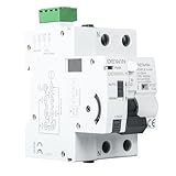 DEWIN Interruttore Differenziale a Riarmo Automatico 40A 30mA Salvavita con Riarmo Automatico Differenziale Riarmo Automatico Salvavita Restart 2P AC