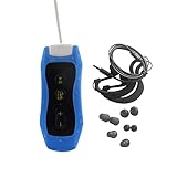 MOVKZACV Lettore MP3 subacqueo, grado di impermeabilità IPX8, 8 GB (blu)