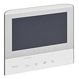 Bticino 344642 VIDEOCITOFONO WIFI MONITOR INTERNO SMART, 2 Fili, Display Aggiuntivo 7'' a Colori, Touch Screen, con Vivavoce, Segreteria e Registrazione Audio-Video, Inoltro chiamata su App, Bianco
