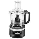 KitchenAid Robot da cucina - Ciotola da 1,7 L - 2 velocità e funzione Pulse - Accessori per lavastoviglie - 250 W - Nero opaco