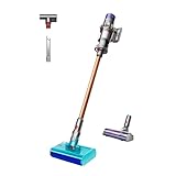 Dyson Cyclone V10 Submarine™ Aspirapolvere e Lavapavimenti Senza Filo – 150 Air Watt, fino a 60 min di autonomia, pavimenti duri, tecnologia anti-groviglio