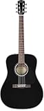 Fender CD-60 Dreadnought V3 DS - Chitarra Acustica in Mogano, Tastiera in Noce, Nero, Suono Ricco e Potente, Ideale per Principianti e Intermedi, Include Lezioni Gratuite su Fender Play