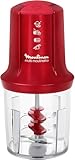 Moulinex AT714G Tritatutto 3 Lame, Potenza 500 W, 2 Velocità per Risultati Perfetti, Trita, Sminuzza e Mescola gli Ingredienti, Ciotola da 500 ml