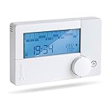 SEITRON Freetime Evo Termostato programmabile Giornaliero Digitale a Batteria, Plastica