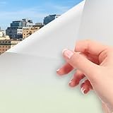 LUMEN HOME FILMS - Pellicola Privacy Vetri Finestre (SATINATO, 44 X 400CM) Professionale - Schermo Oscurante Ufficio e Casa - film Anti-UV Grandi Vetrate, Statico, Senza Colla Riutilizzabile