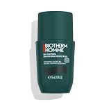 BIOTHERM HOMME Day Control Roll-On 24H, Deodorante Uomo Roll-On 24H, Senza Alluminio, Per Tutti i Tipi di Pelle, Neutralizza gli Odori, con Aloe Vera e Estratto di Arancia, Formula Biologica, 75 ml